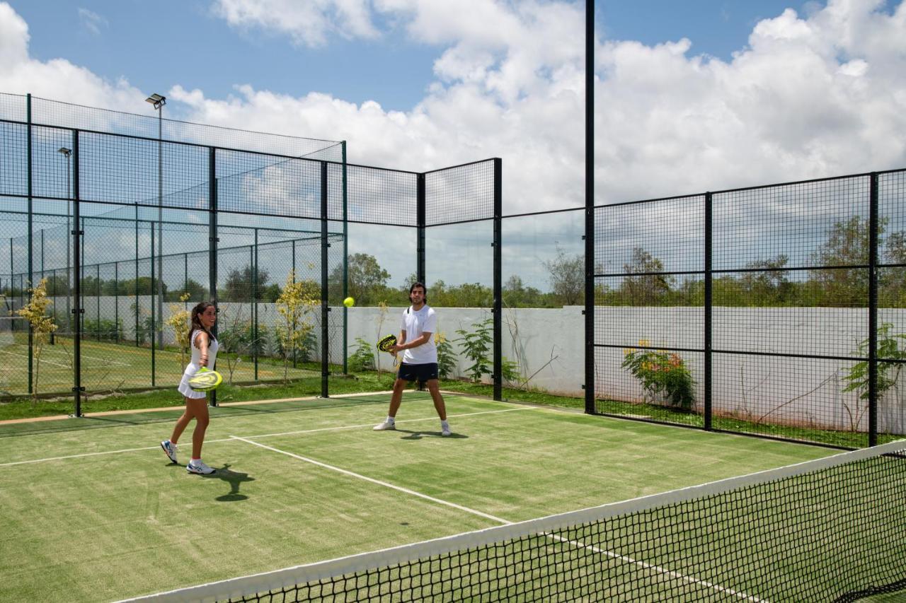 The Mora Zanzibar Hotel Matemwe  Exterior photo A paddle tennis court